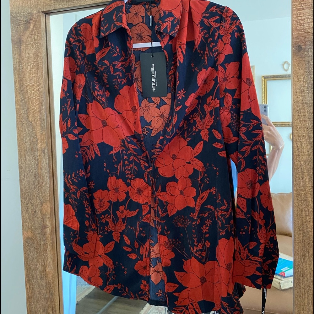 PrettyLittleThing Blazer Jacket/Shirt